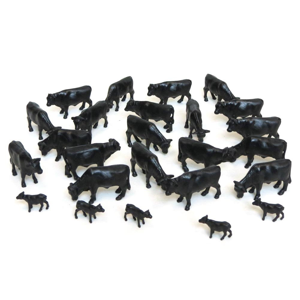 Ertl 1/64Th Bulk Pack Of (25) Black Angus