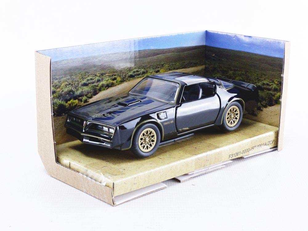 Jada Toys Hollywood Rides Smokey & The Bandit 1977 Pontiac Firebird 1: 32 Diecast Vehicle (31061), Black