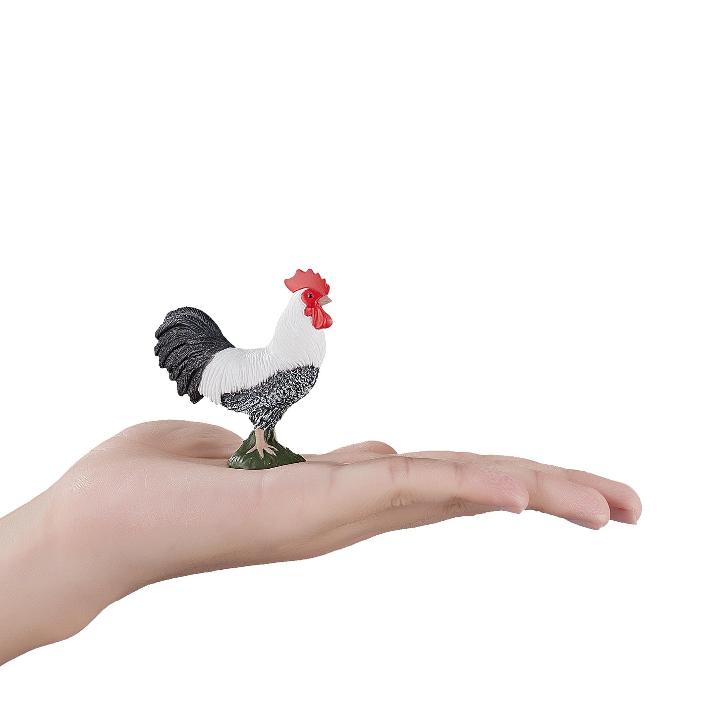 Mojo Cockerel Rooster Realistic Farm Animal Hand Painted Toy Figurine