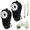 2Pcs 12V 40000RPM Gearbox with High Torque 12V DC Motor for Kids Ride on Car SUV UTV ATV Parts Electric Motor with Gear Box High