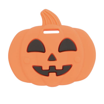 Nuby Silicone Teether 2 Pack - Pumpkin & Chocolate Bar - 3+ Months
