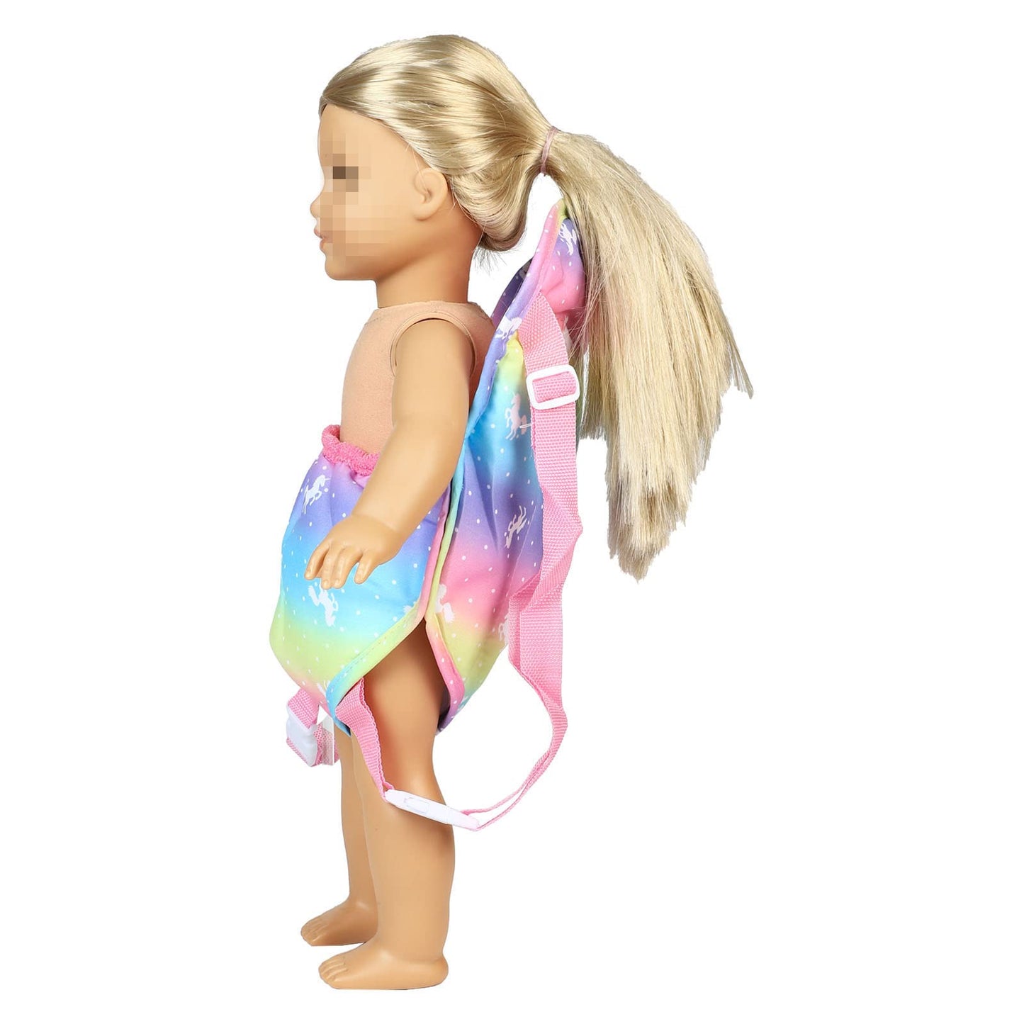 Sotogo Baby Doll Carrier Doll Backpack Carrier For American Doll 15 Inch To 18 Inch Dolls