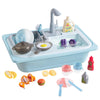 Beright Color Changing Kitchen Sink Toys, Toddler Sink Toys with Upgraded Faucet, Pretend Play Toys with Running Water, Perfectl