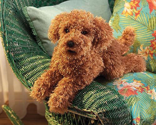 Folkmanis Toy Poodle Puppy Hand Puppet
