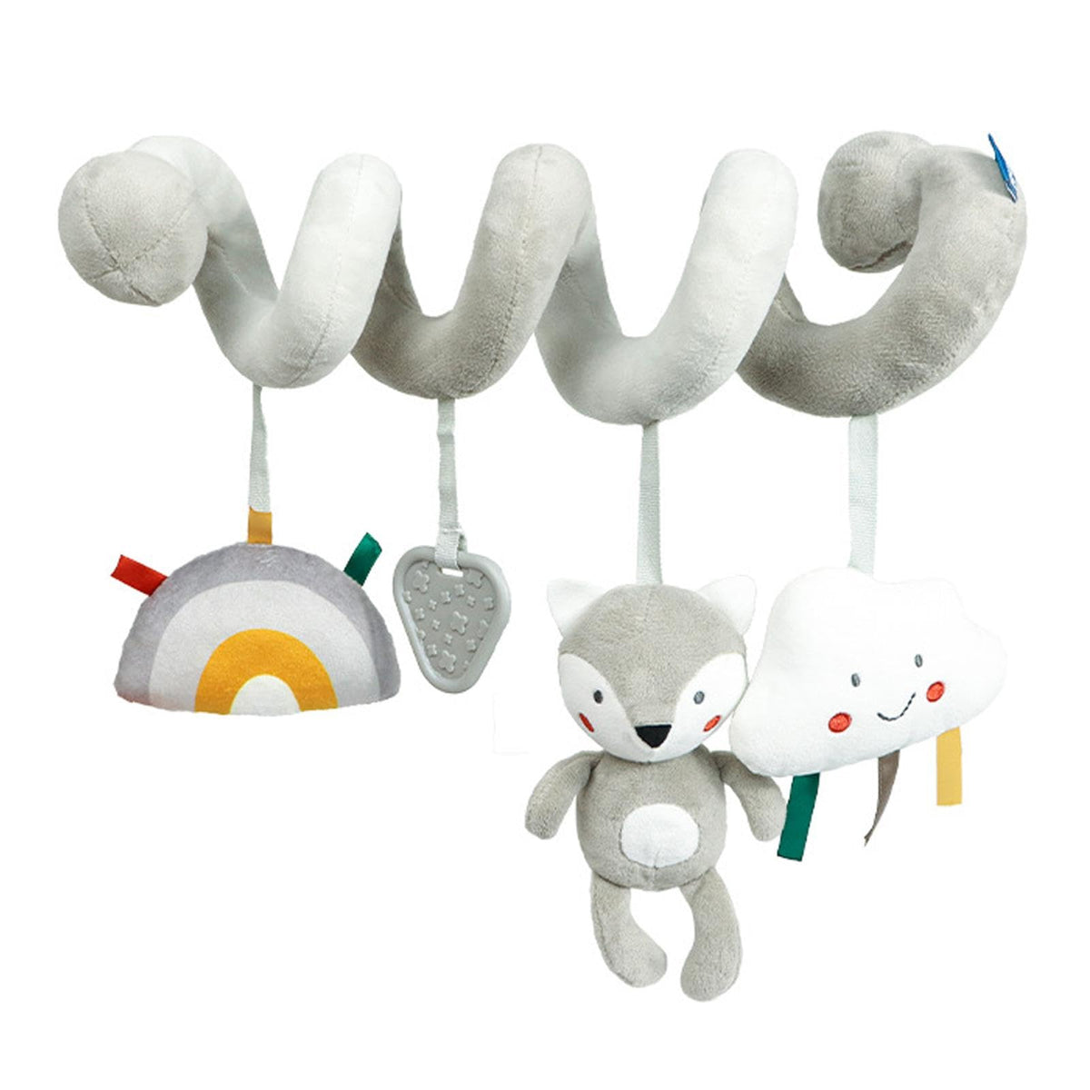 Atorse Baby Crib Hanging Rattle Cartoon Spiral Stroller Toy For Newborn Unique Gift Fox Clouds|Baby | Toys For Baby | Developmen