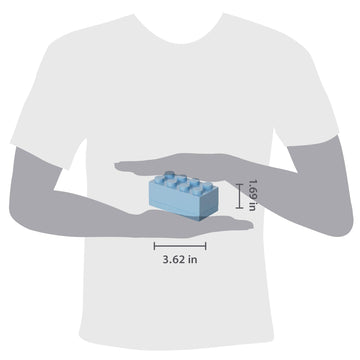 Lego Mini Box 8 Light Royal Blue