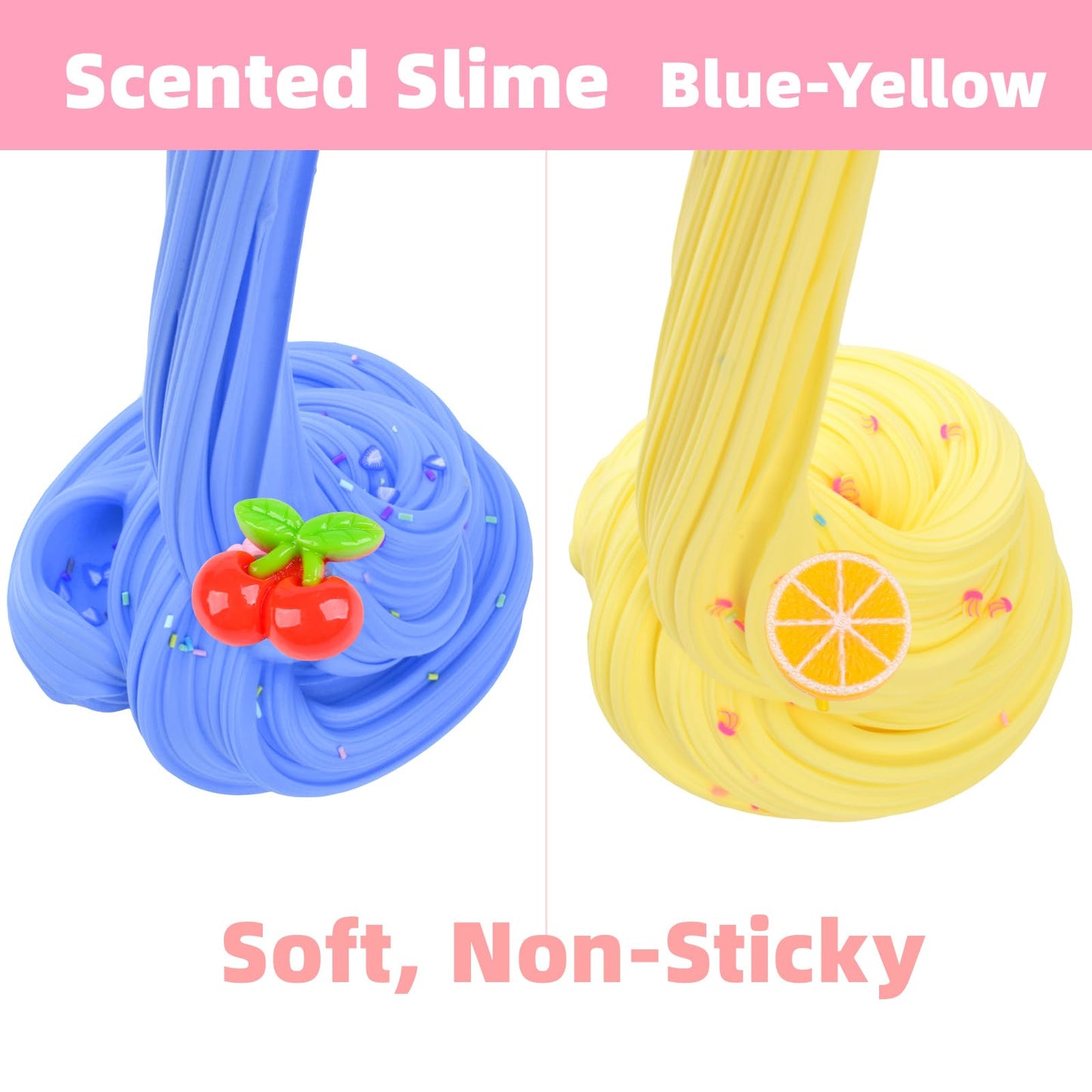 6 Pack Butter Slime Kit, Soft, Non-Sticky, Mess-Free And Stretchy, Diy Scented Slime For Kids Boys And Girls, Premium Birthday G