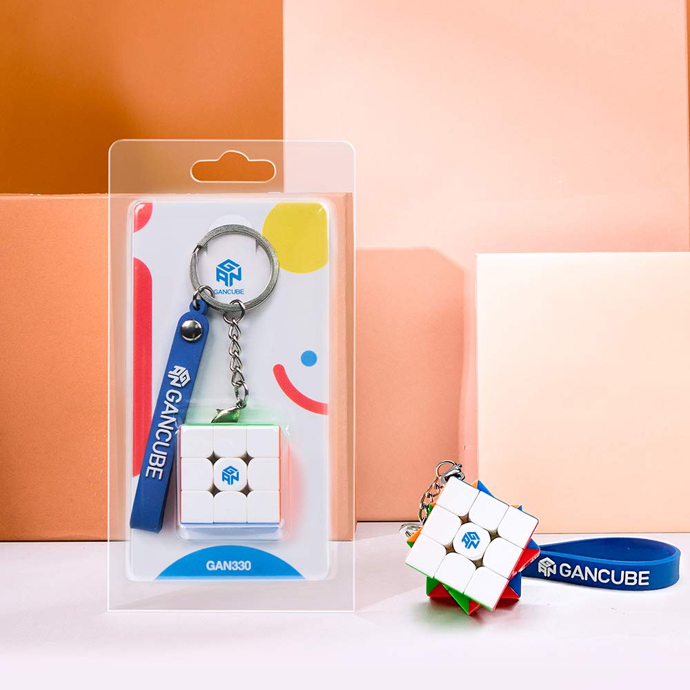 Gan 330 Cube, 3X3 Mini Speed Cube Toys Gift 1.2 Inch (Standard Version)