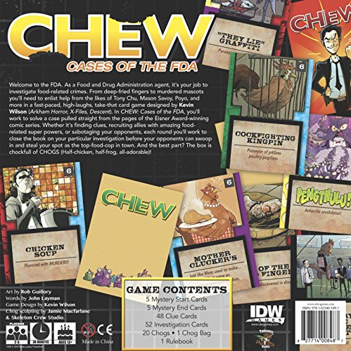 IDW Games Chew Cases of The FDA Game - Plastic Model 00848IDW