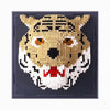 BDYDT Wall Art Tiger Building Blocks Set; A Wall Decor Set for mature-themeds Who Love Creative Hobbies(2313 Pieces) Toys Gifts for Kid and mature-themed