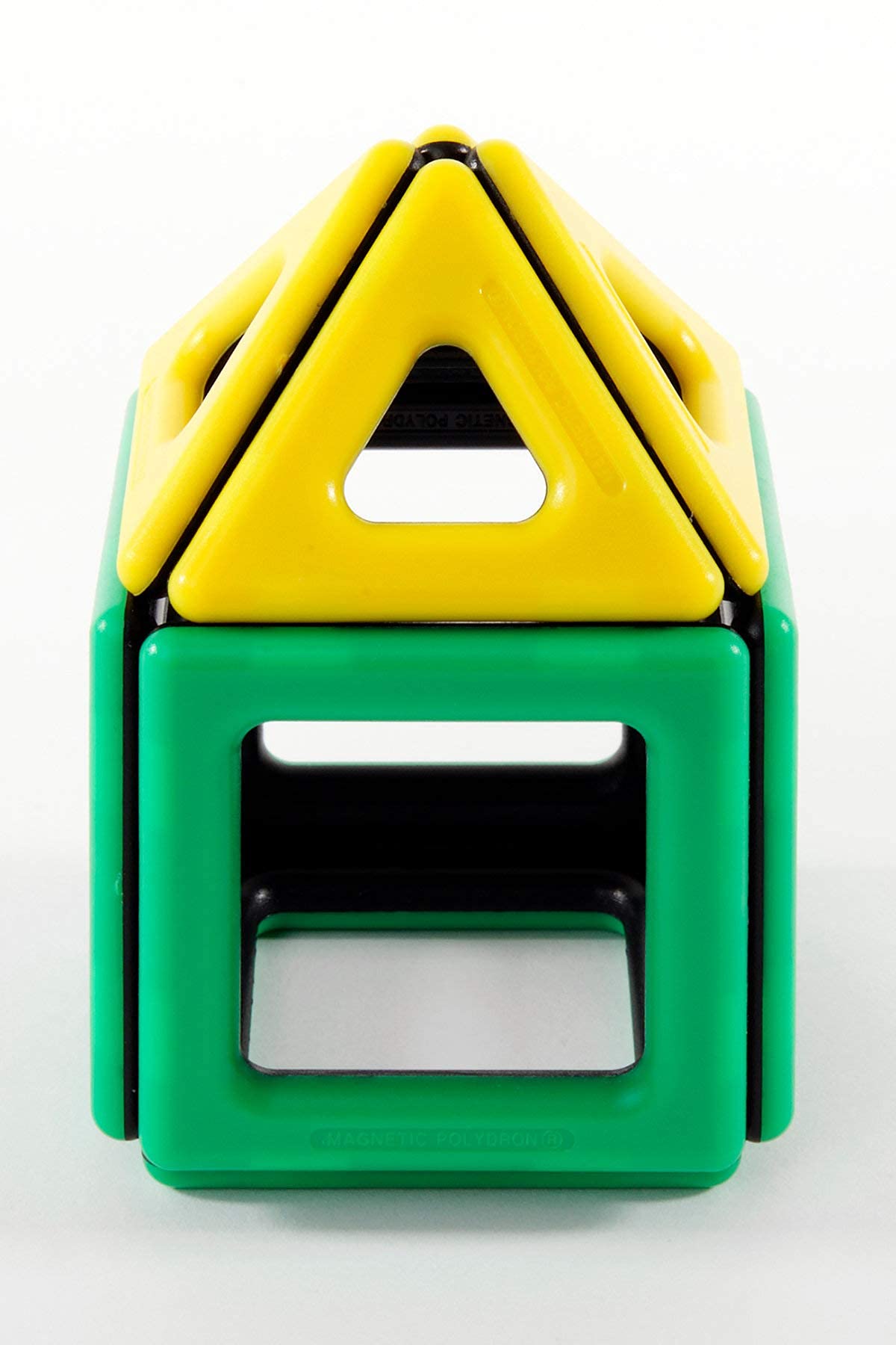 Polydron Kids Magnetic Educational Construction Set - Multicolored - Development Creative Building Kit - Geometry 3D Toy - 3+ Years - Pack Of 32