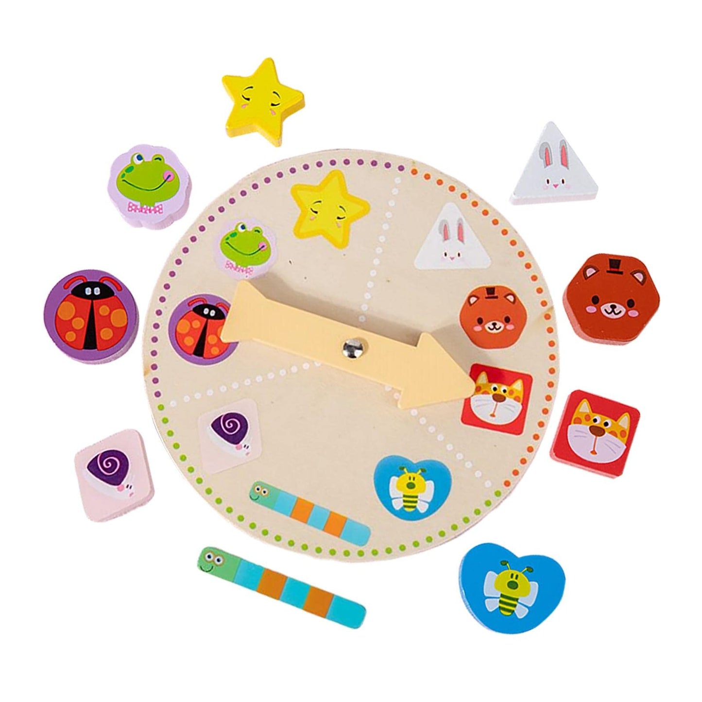 Ilsmysutra Wood Sensory Touch Toy Fine Motor Skills Puzzle For Family Party Age 3+|Toys For Baby|Developmental Baby Toys
