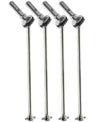 Rcarmumb Drive Shaft CVD Upgrades Part for 1/8 Sledge 4WD #95076-4, 4pcs Front Rear Harden Steel #45 Upgrades Parts Hop-up for 1