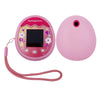 Xcivi Silicone Cover And Lanyard For Tamagotchi Pix Virtual Interactive Pet Game Machine, Silicone Shell Compatible With New Tamagotchi Pix (Pink)