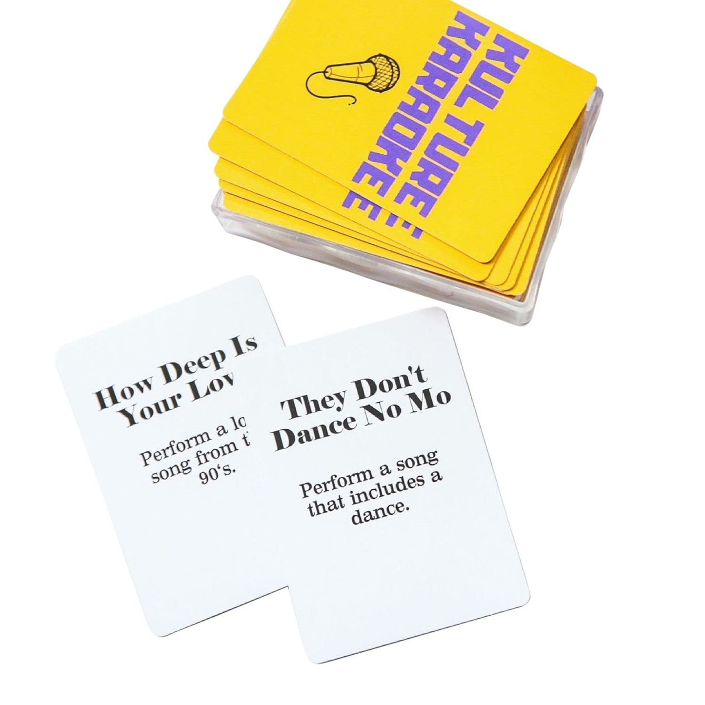 Kulture Karaoke Game Cards - Fun Song Ideas & Categories for 2+ Players, Medium, Multi, Model 02184, Cardstock