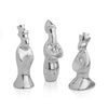 Nambe Three Wise Men Figurine - Nativity Holiday Figurine, Traditional Set Metal Alloy Religious Decoration - Ideal Christmas Nativity Home Décor - Christmas Table Centerpieces
