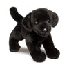 Douglas Black Lab Plush Stuffed Animal - 12" Long Soft Fur Toy - Model 1883