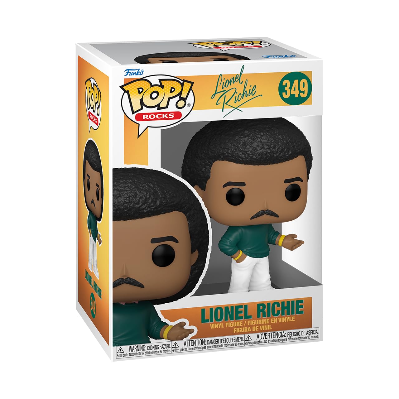 Funko Pop! Rocks: Lionel Richie - Collectable Vinyl Figure - Gift Idea - Official Merchandise - For Kids & Adults - Music Fans - Model Figure For Collectors And Display