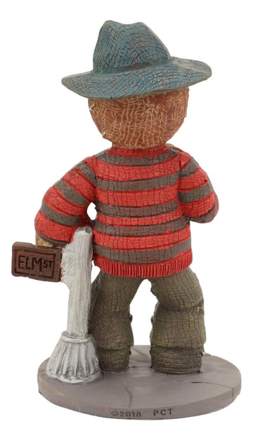 Ebros Day Of The Dead Pinheadz Monster With Voodoo Stitches Figurine Halloween Collectible Statue Fantasy Mythical Beings Undead Apocalypse Horror Icon (Freddy Krueger)