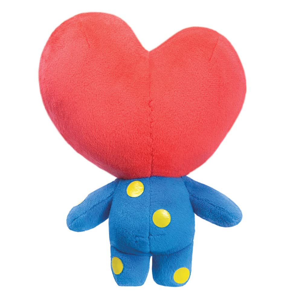 AURORA, 61459, BT21 Official Merchandise, TATA Soft Toy, Small, Blue and Red