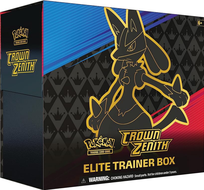 Pokémon TCG Crown Zenith Elite Trainer Box - Small - Paper Material