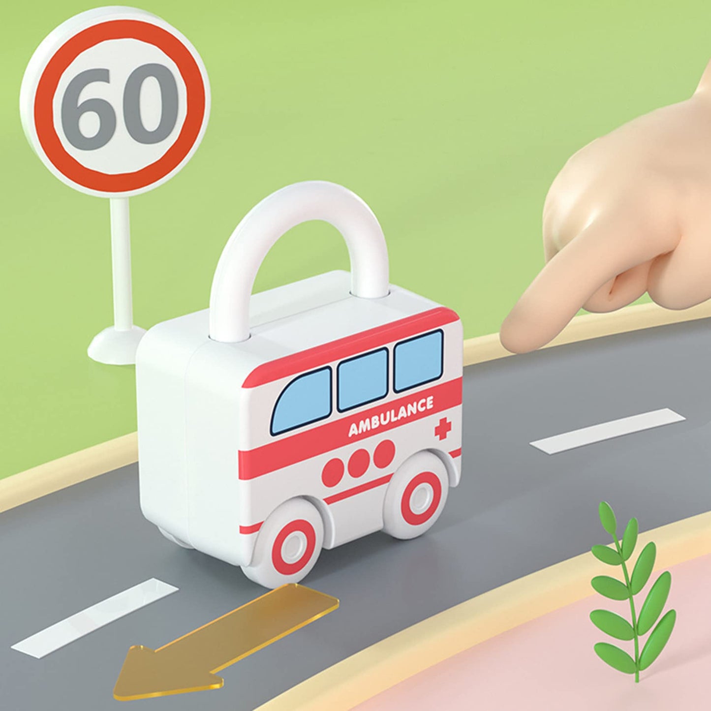 Montessori Educational Toys Learning Games Busy Board - Toddler Car Activities - Baby Sensory Fine Motor Skills Developmental Toys - Gifts For 6 9 12 18 Month Age 1 2 3 4 One Two Year Old Boys Girls