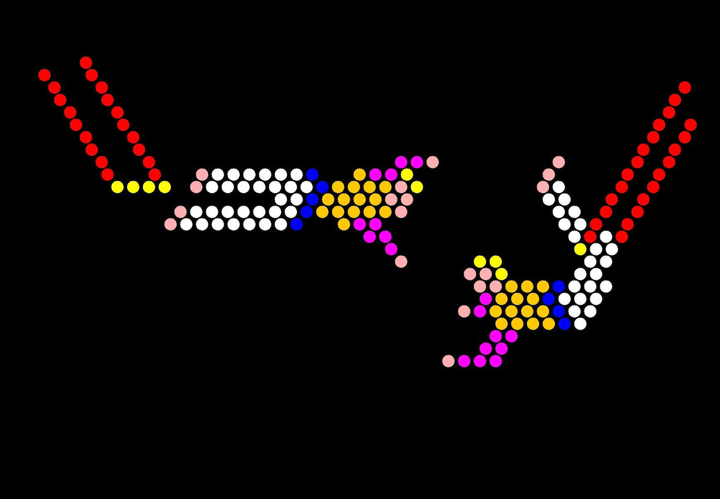 Illumipeg Circus Refill Templates For Pre-1994 Original Lite Brite (10 Sheets, 9X12)
