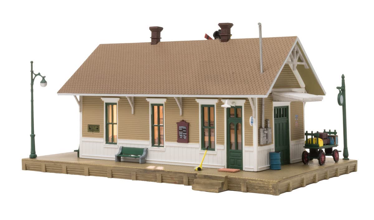 Woodland Scenics Ho B/U Danbury Depot Woobr5023