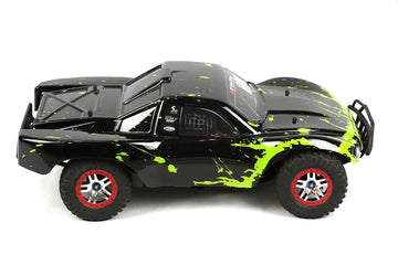 SummitLink Compatible Custom Body Muddy Green Over Black Replacement for 1/10 Scale RC Car or Truck (Truck not included) SS-BG-0