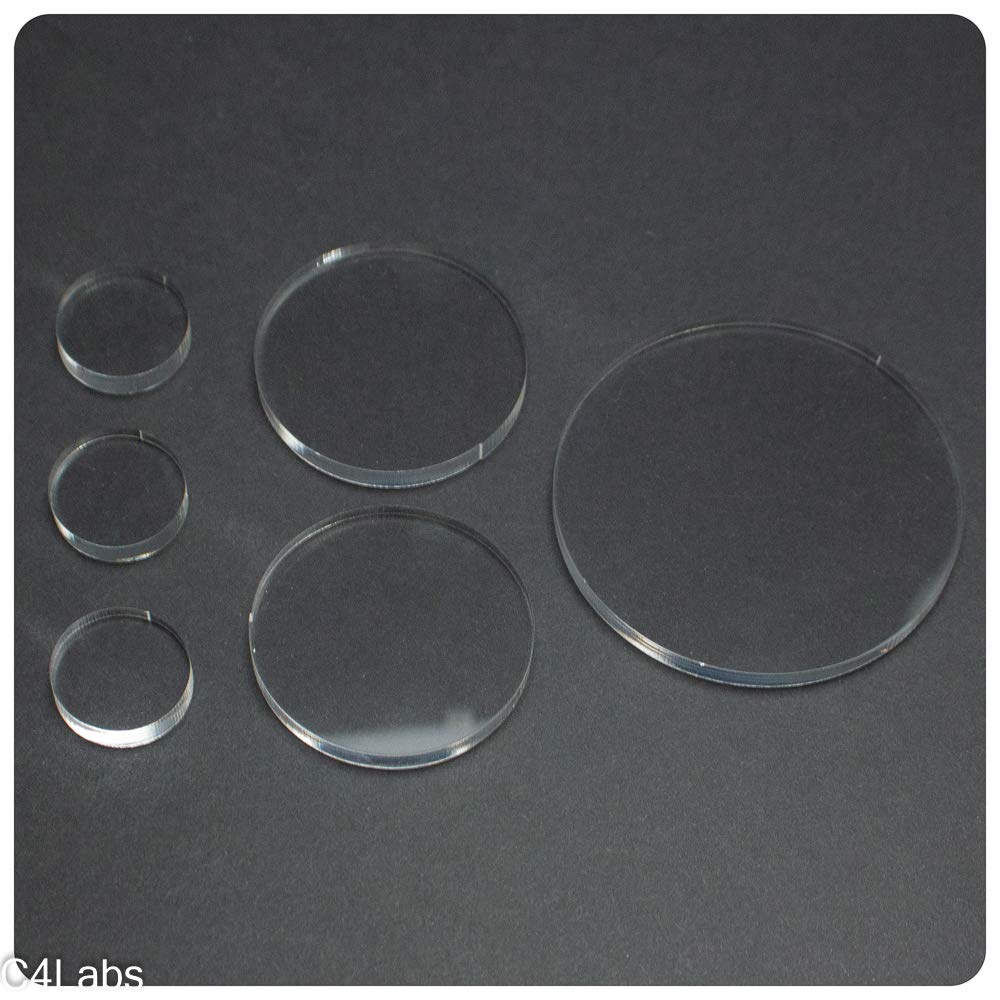 Monster/Character Tokens For Rpg And Tabletop Games – 30 Pack Clear