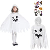 Eozy White Ghost Costume Kids Girls Halloween Scary Cosplay Fancy Dress 7-9 Years