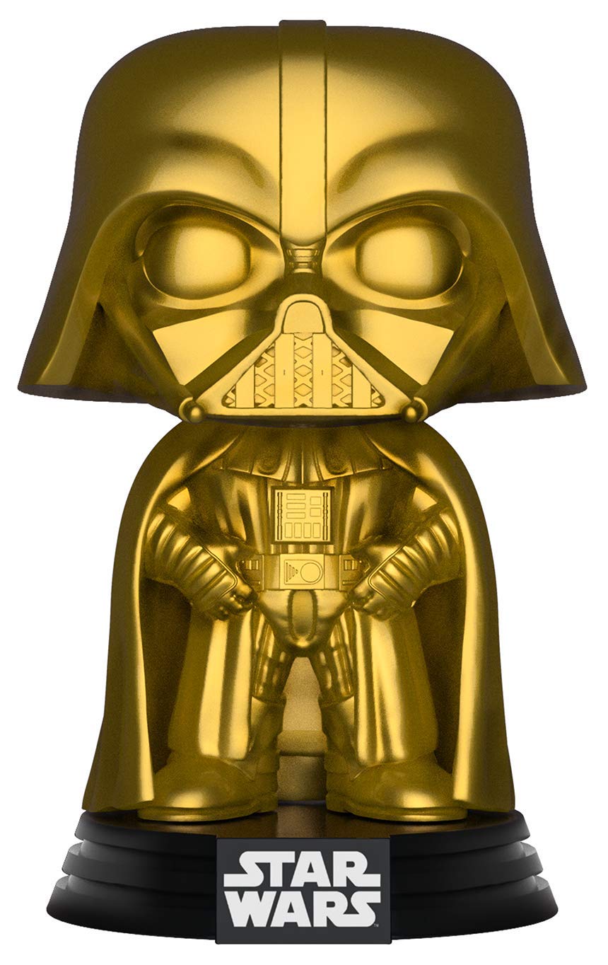 Pop! Star Wars Darth Vader Gold Pop Vinyl Figure #157 Exclusive