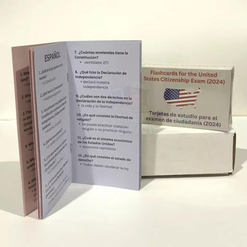 US Citizenship Test Flash Cards 2025, 100 USCIS Civics Questions and Answers, Naturalization Exam Study Guide,US Civics Test Fla