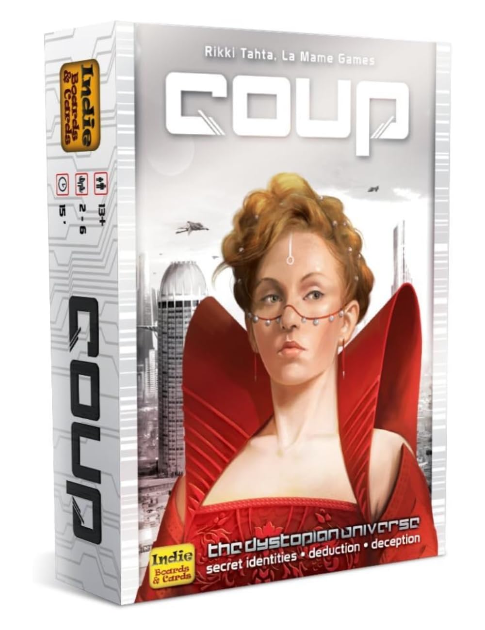 Coup - The Fast, Fun Bluffing Party Game For 2-6 Players. Perfect For Family Game Night With Your Teens Or Friends. Can You Get Away With Your Bluff? Over 1 Million Copies Sold!