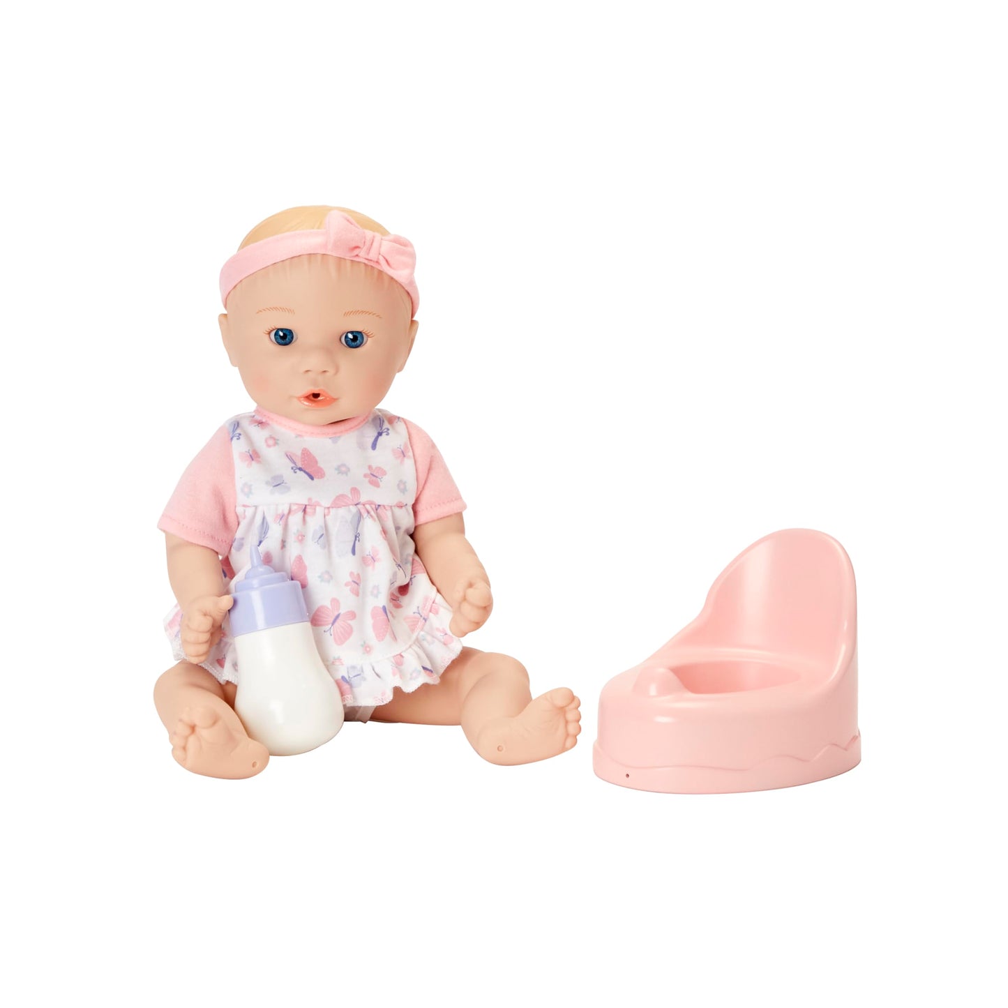 Madame Alexander 13-Inch Potty Pals Baby Doll, Light Skin Tone