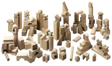 Haba Extra Large Wooden Building Blocks 102 Piece Set: Open-Ended Stacking Toys, Toddler Blocks, And Wooden Toys Made In Germany