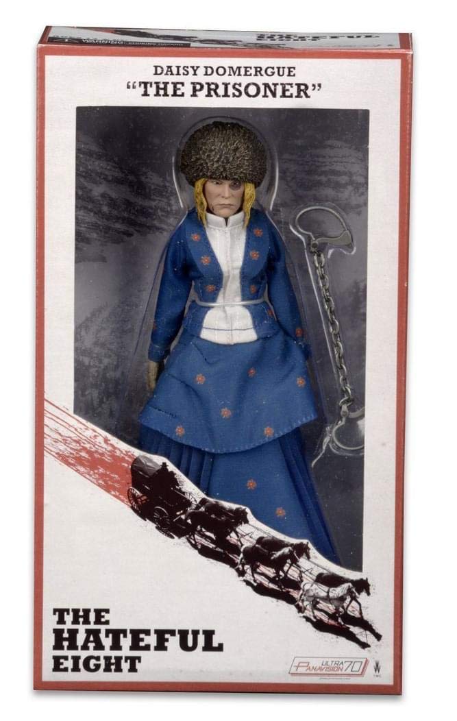 Reel Toys The Hateful Eight Daisy Domergue The Prisoner Jennifer Jason Leigh 8'' Action Figure