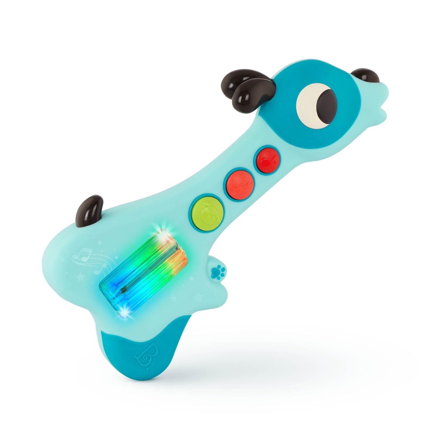 B. Toys- B. Baby- Mini Woofer- Baby Musical Toy Guitar- Lights & Sounds Toy Guitar- Educational & Sensory Toys – 6 Months +