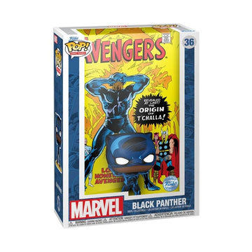 Funko Pop! Comic Covers: Marvel - Black Panther T'Challa Special Edition Multicolor limited availability Vinyl Figure #36