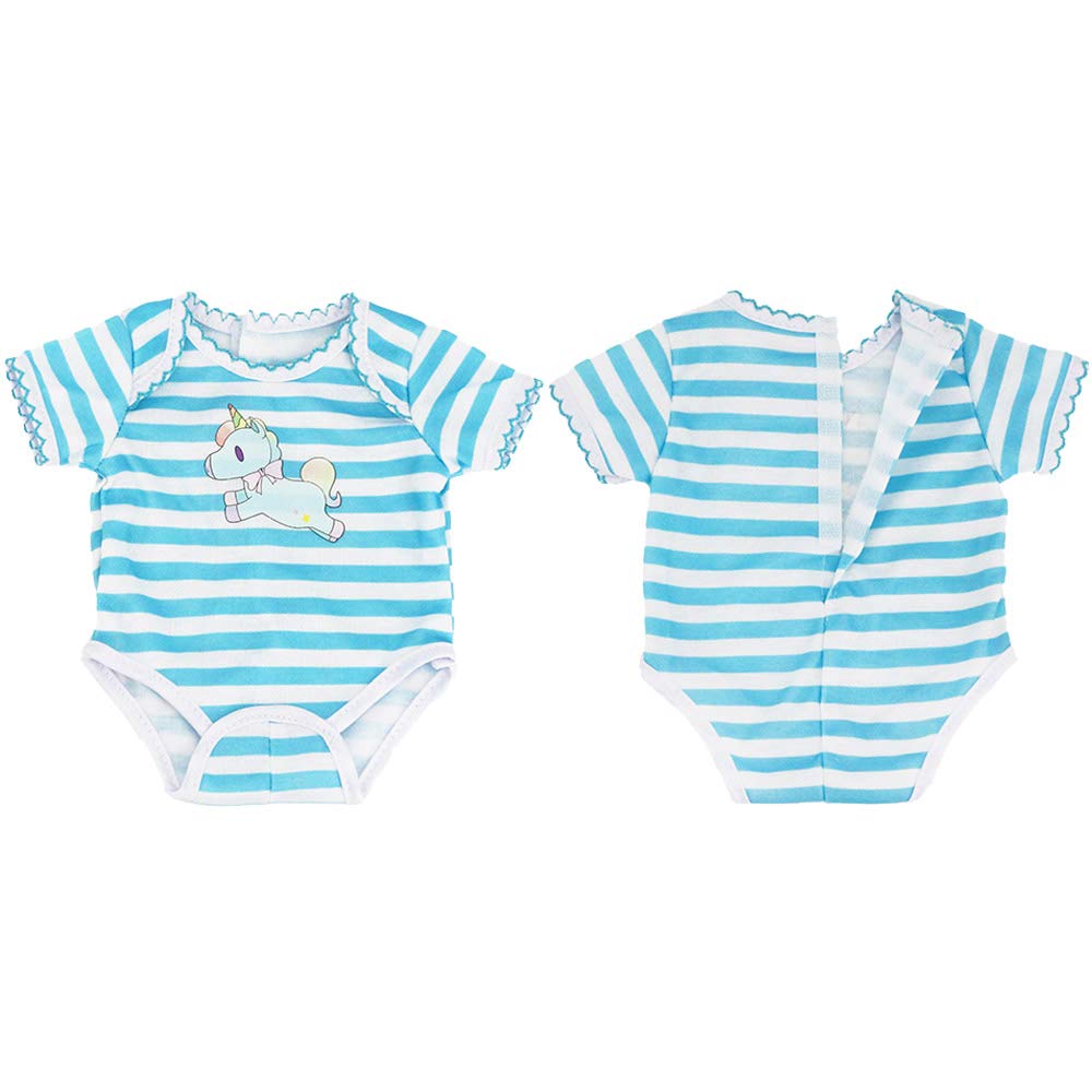 Sotogo 7 Sets Doll Clothes Outfits Dresses For 14 To 17 Inch New Born Baby Doll, 15 Inch Baby Doll And American 18 Inch Doll Clo