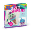 Craft-tastic - String Art Kit - Craft Kit Makes 2 Large String Art Canvases - Desserts Edition