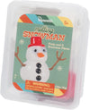 Toysmith Melting Snowman - Reusable Putty Slime Kit with Snowman Accessories - Build, Melt & Rebuild Fun - Desk Toy & Holiday Gi