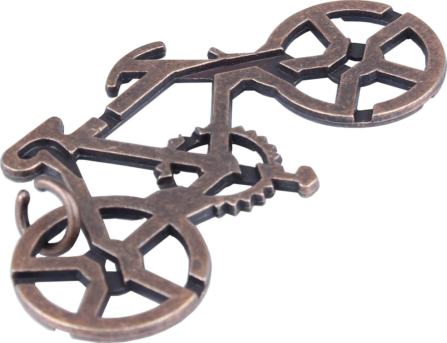 Shuyue Bicycle Metal Puzzle Lock Iq Test Mind Game Toys Brain Teaser Metal Puzzles Magic Trick Toy Metal Iq Puzzle For Kids And Adults