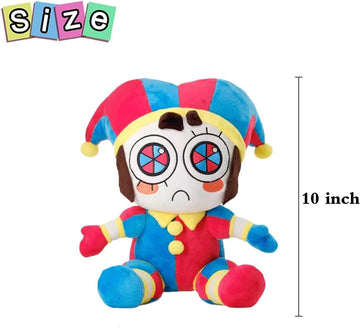 Sajisp The Amazing Digital Circus Plush,10.3' Pomni Plushies Toy Gift, Cute Stuffed Figure Doll For Kids And Adults, Birthday Halloween Christmas Choice For Boys Girls