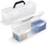 Sunezlgo Storage Box For Toploader, Trading Card Storage Box, Card Storage Box Plastic, Playing Card Case, Large For Toploaders