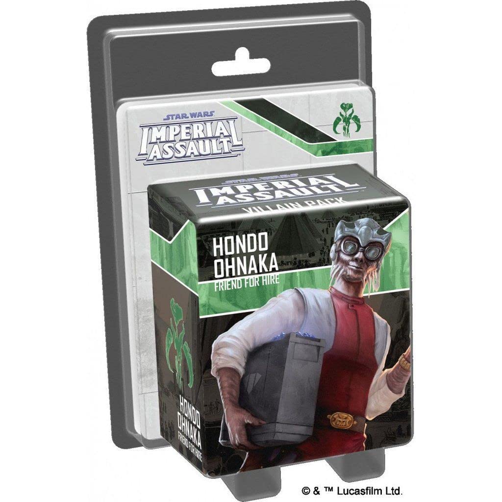 Star Wars Imperial Assault Board Game Hondo Ohnaka Expansion - Epic Sci-Fi Miniatures Strategy Game For Kids And Adults, Ages 14