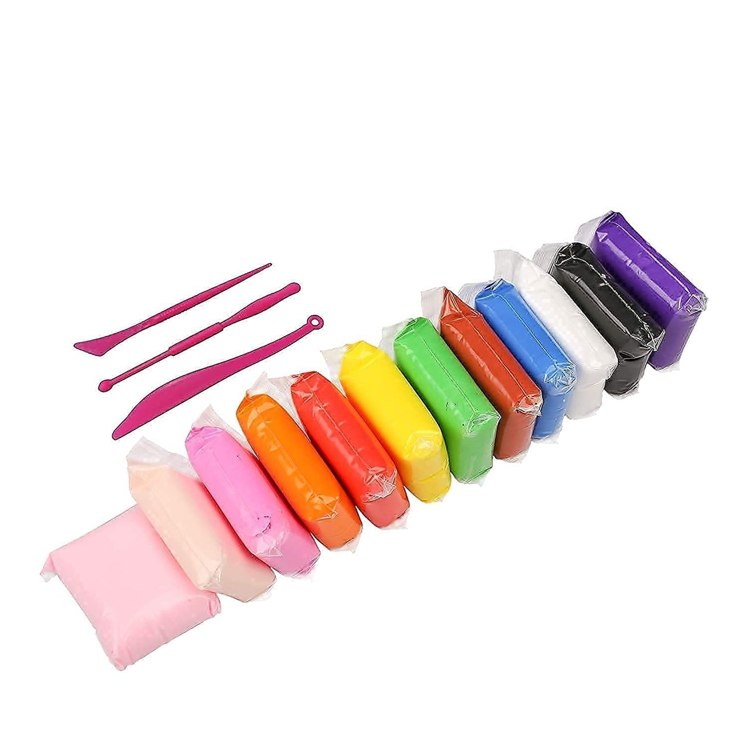Fedde Combo Super Clay With Carving Molding Tools Kit With Big Sizetransparent Water Game