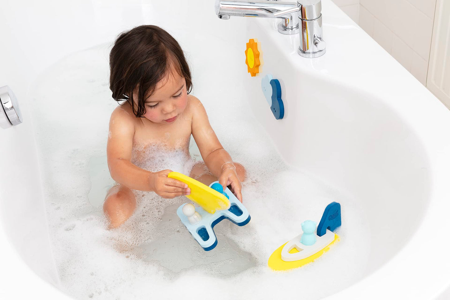 QUUT | Sail Away Puzzle Friends | Award Winning Childrens Bath Toy & Game