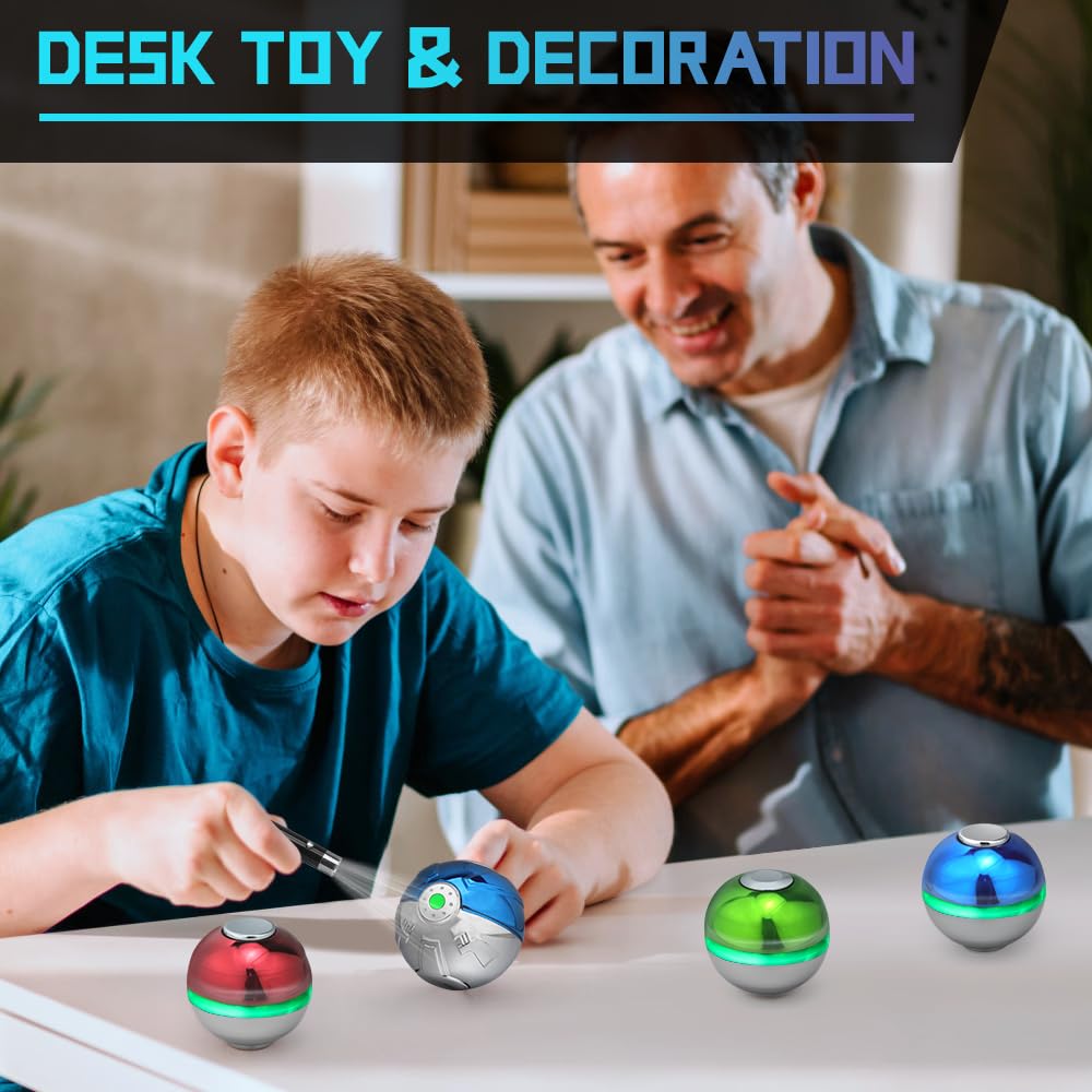 Metal Fidget Spinner Toy Easter Egg Filler for Boy Gift Luminous Heavy Duty Cartoon Spinner Birthday Gift for Kid mature-themed Hand Spinner Finger Gyro Desk Toy Decor for Home Office Classroom