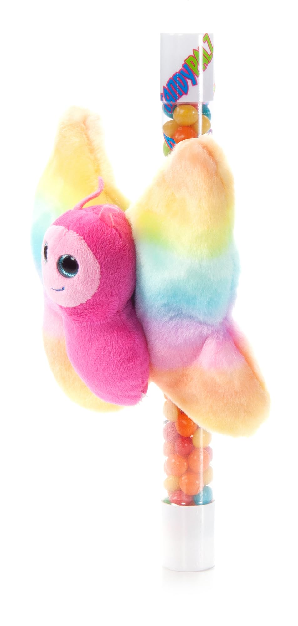 The Petting Zoo Rainbow Butterly Stuffed Animal Plushie Slap Bracelet, Gifts For Kids, Candypalz, Zoologee Ombrez Butterfly Plus